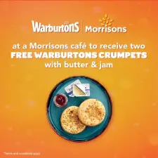 FREE Crumpets for anyone until April 14th @ Morrisons