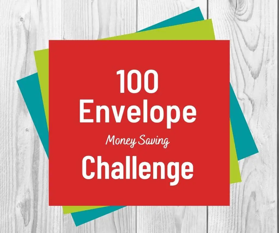 100 envelope challenge monthly
