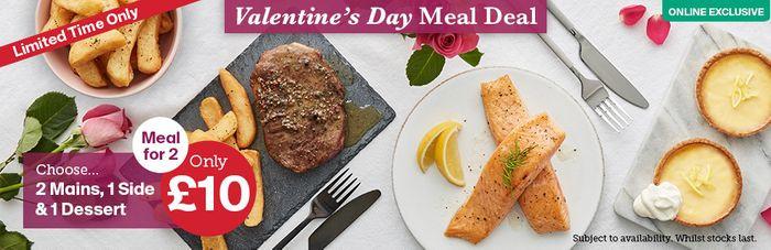 Iceland valentines meal deal
