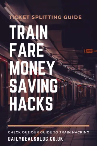 Save Money on Train Fares by Train Hacking - AKA Split Ticketing