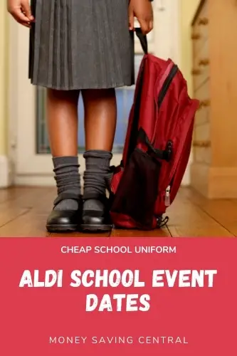 Aldi School Uniform Event - 2022 Sale Date Revealed