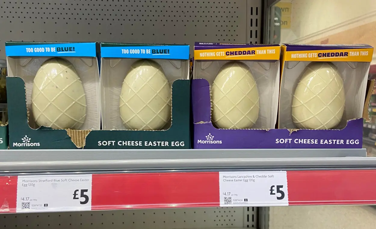morrisons cheese easter eggs