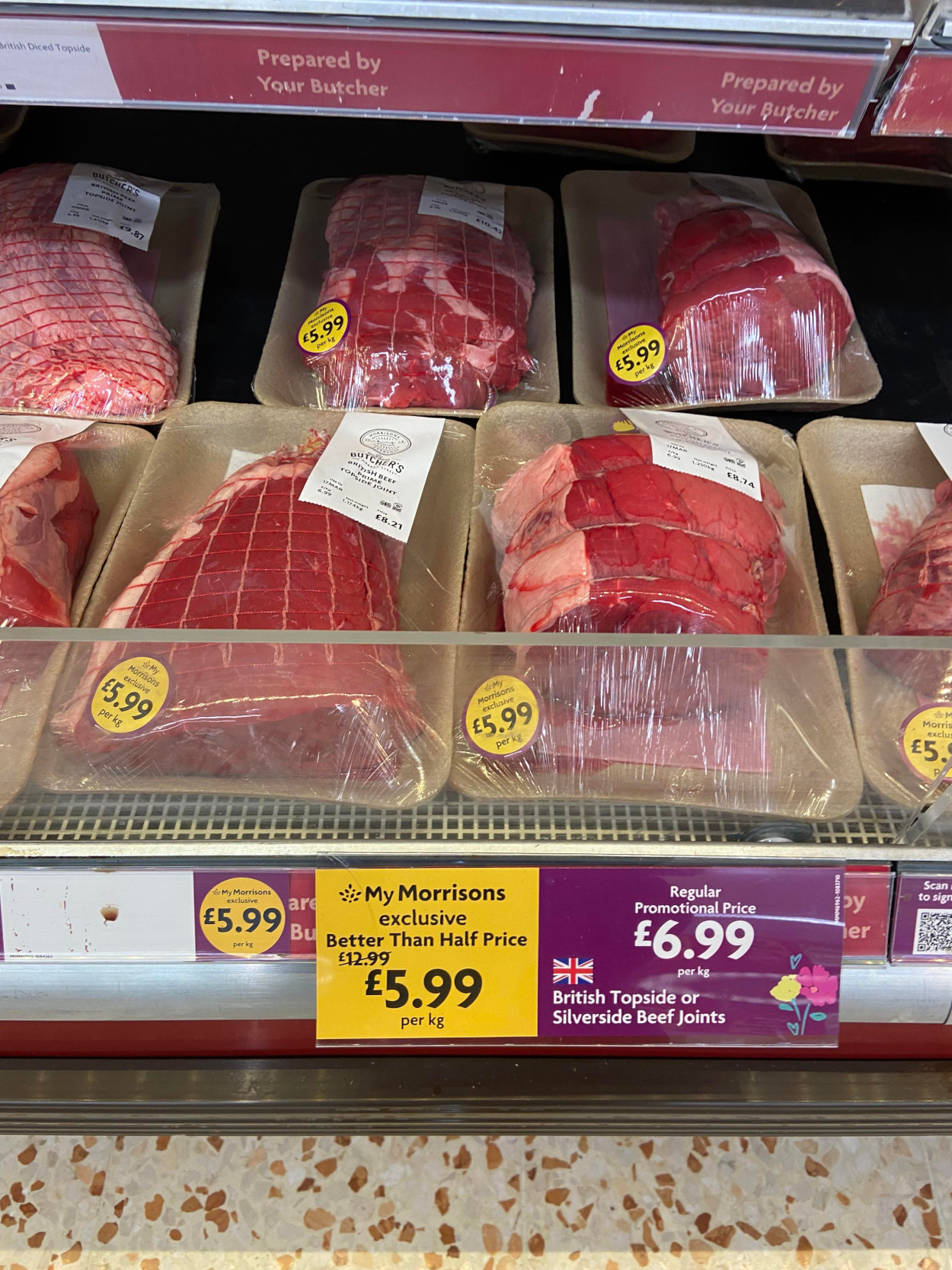 morrisons half price beef