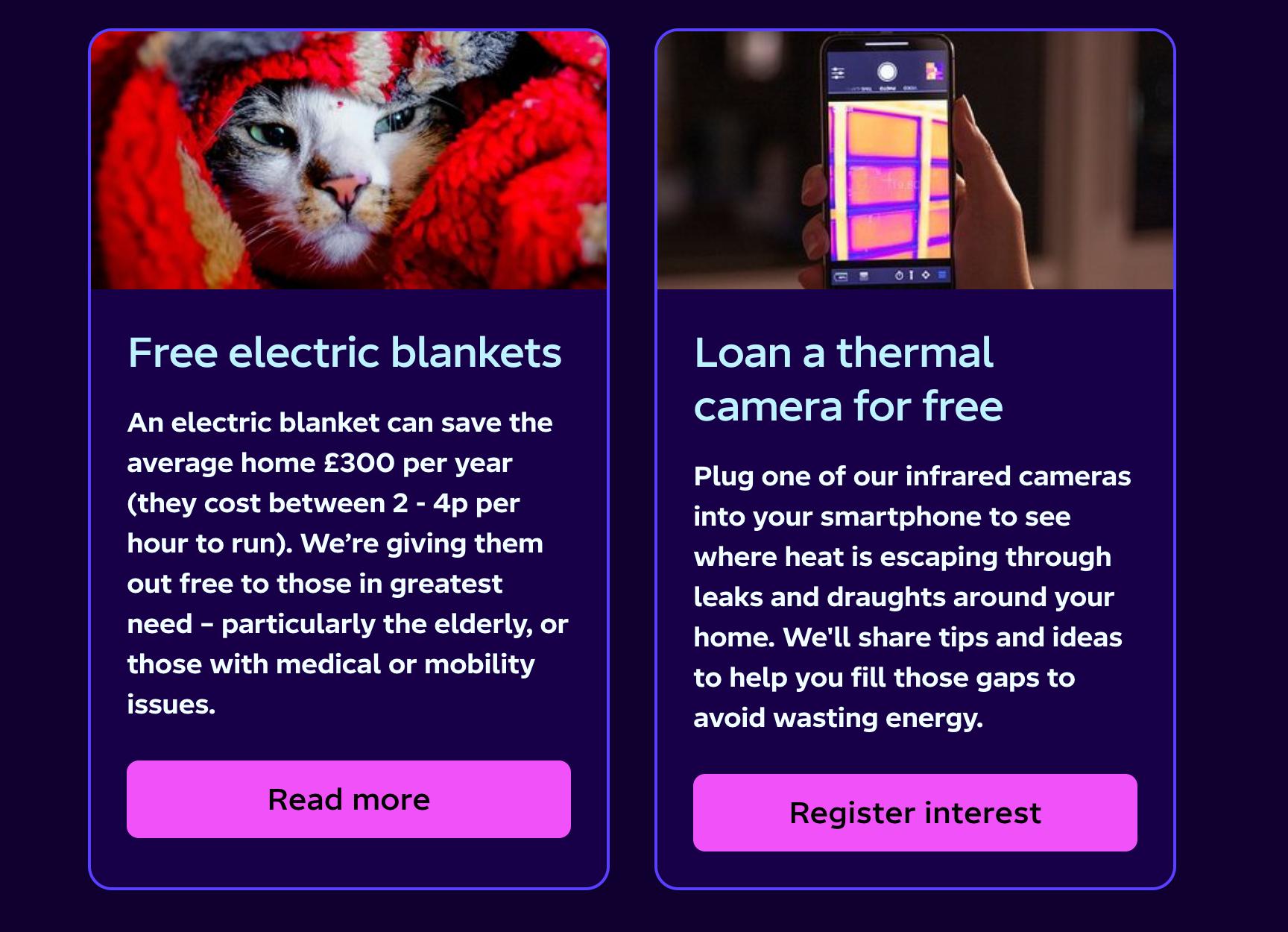 Octopus energy free electric blankets