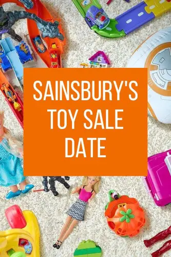 Sainsbury's Half Price Toy Sale Date 2022 Revealed