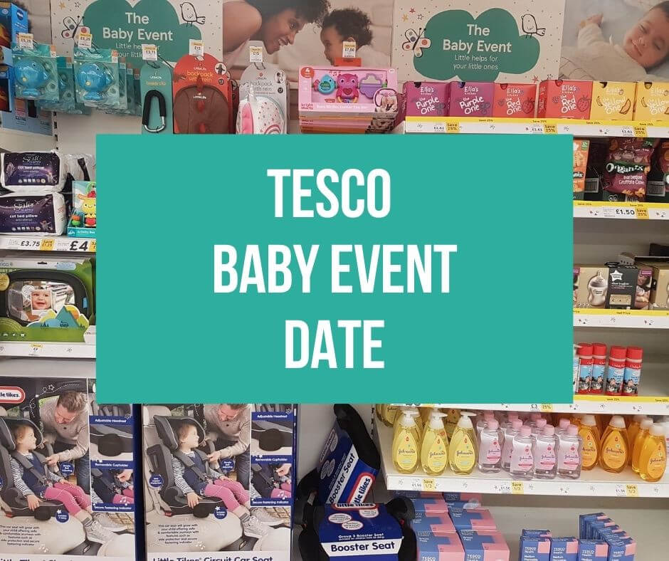 Tesco Baby Event Sale Dates