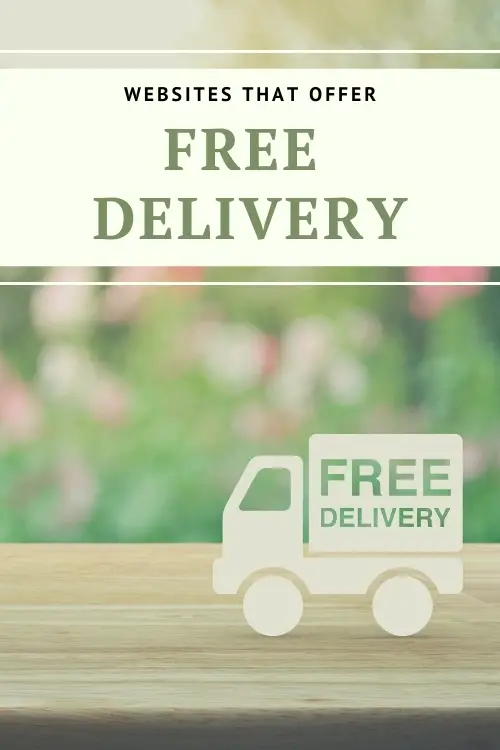UK Shops & Websites with Free Delivery & No Minimum Spend 2022