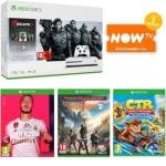 Xbox One S 1TB + Gears 1-5, Fifa 20, The Division 2, Crash Team Racing &amp; Now TV £219 delivered @ Game