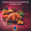 Full Christmas Dinner for 6 People for £2.25pp @ Aldi