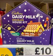 Cadbury Dairy Milk Chocolate House Kit at Tesco £10 @ Tesco