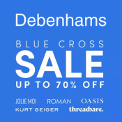 70% Off Blue Cross Sale NOW ON @ Debenhams