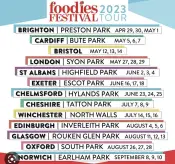 FREE Tickets to Foodies Festival in various UK locations