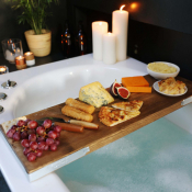 Cheese Board Bath Rack Set £10 @ Iceland