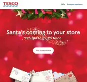 FREE Santa Visits with FREE Gift and FREE Photograph @ Tesco