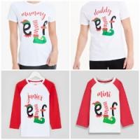Elf Matching Family Christmas Tops from just £3 @ Matalan