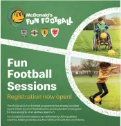 FREE Football Sessions for Kids with McDonalds