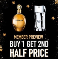 Buy One get One Half Price on everything + Free Delivery @ The Perfume Shop