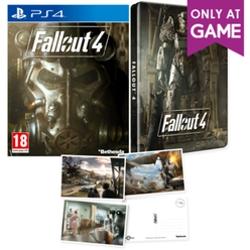 Fallout 4 Steelbook &amp; Postcards ( Xbox One &amp; PS4) £4.99 delivered @ Game.co.uk