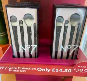 No7 Core Brushes Better Than Half Price £14.50 @ Boots