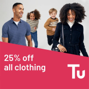 25% off (almost) everything @ Sainsburys TU Clothing