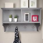 Wall Mounted Coat Rack &amp; Shelf Unit £24.49 Delivered @ Wowcher