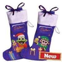 10 x Cadbury Christmas plush fabric stockings £10 @ Cadbury Gifts Direct
