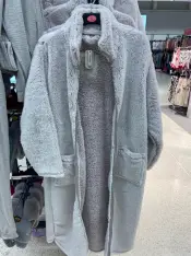 Faux Fur Zip Through Dressing Gown £22 @ Asda George