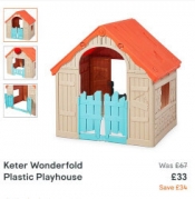Keter Holiday Playhouse £33 @ B&amp;Q (Free C&amp;C)