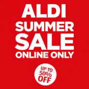 Summer Sale now LIVE @ Aldi