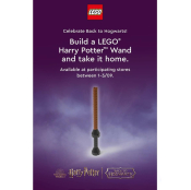 FREE Harry Potter Lego Wand @ LEGO Stores