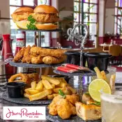 Harry Ramsden&#039;s Fish &amp; Chip Afternoon Tea for 2 £15 @ Buyagift