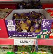 They’re BACK after a decade Cadbury Chocolate Coins @ Tesco