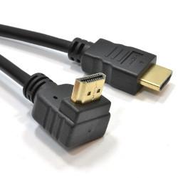 Right angle HDMI cable/lead from £2.49 delivered @ eBay