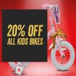 20% off all Kids Bikes @ Halfords