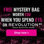 Revolution Makeup sale + 342 + Free Mystery Bag worth £30 @ Superdrug