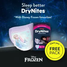 FREE pack of DryNites® Pyjama Pants @ Huggies