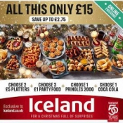 Ultimate Party Food Bundle Back for £15 @ Iceland