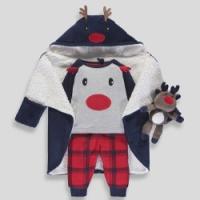 4 Piece Reindeer Christmas Pyjama set £14 @ Matalan