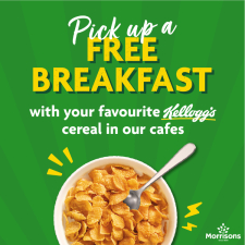 FREE Kelloggs Breakfast including Cereal &amp; Fruit at Morrisons