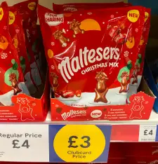 NEW Malteasers Christmas Mix Bag £3 @ Tesco