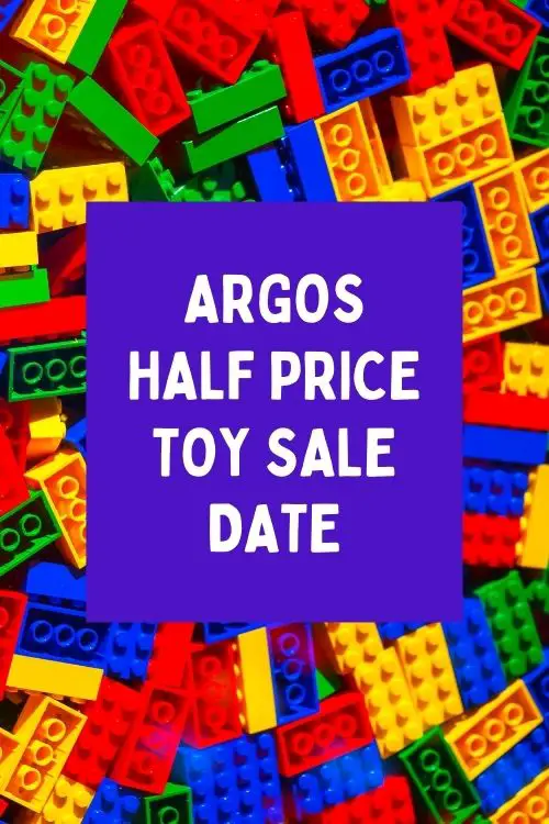 Argos Toy Sale - The Next Half Price Toy Sale Date 2022