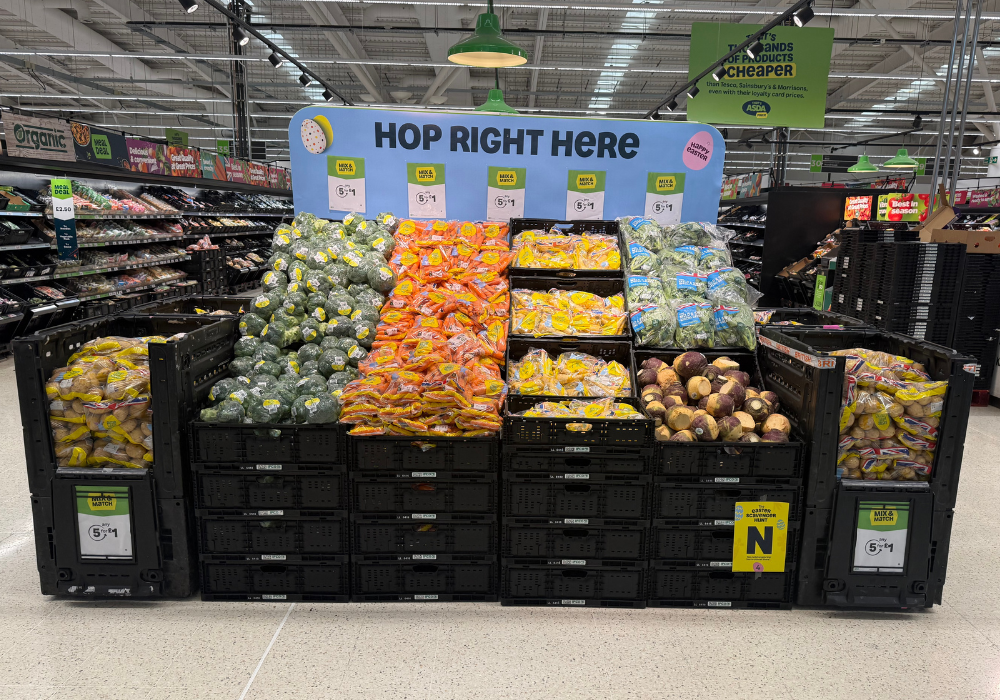 Asda 5 for £1 Easter Veg