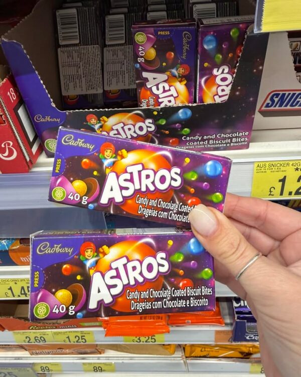 Omg just found Cadbury astros at B&M