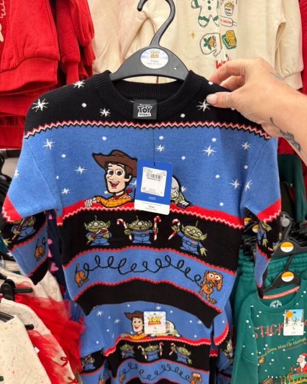 Kids Toy Story Christmas jumper at Sainsbury’s