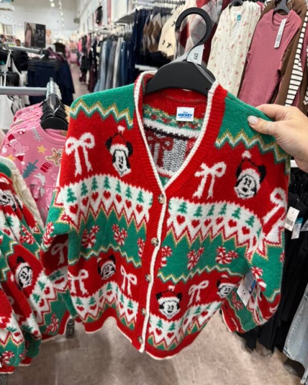 Gorgeous Disney Christmas cardigan at Matalan
