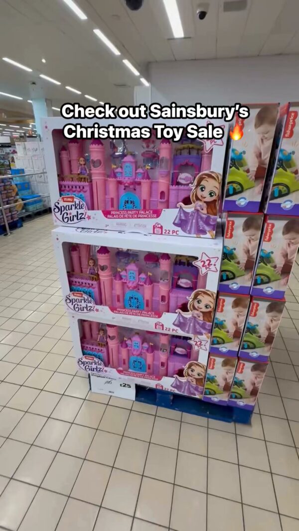 Here’s a closer look at Sainsbury’s HUGE Christmas Toy Sale with loads of branded items…