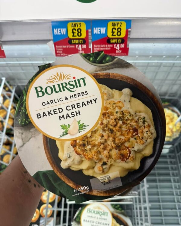 Another new addition to the Boursin range at Iceland! Mash will never be the same…