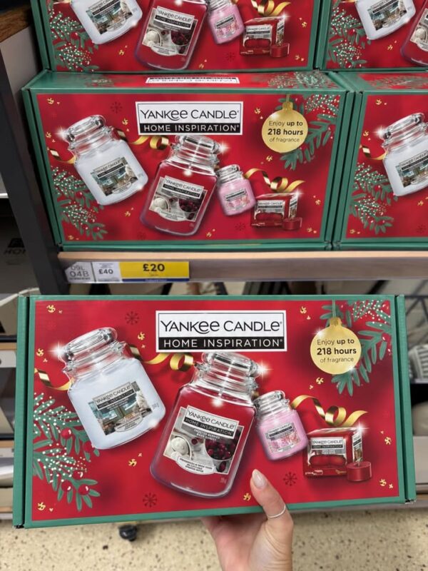 Yankee Christmas Gift Sets HALF PRICE at Tesco