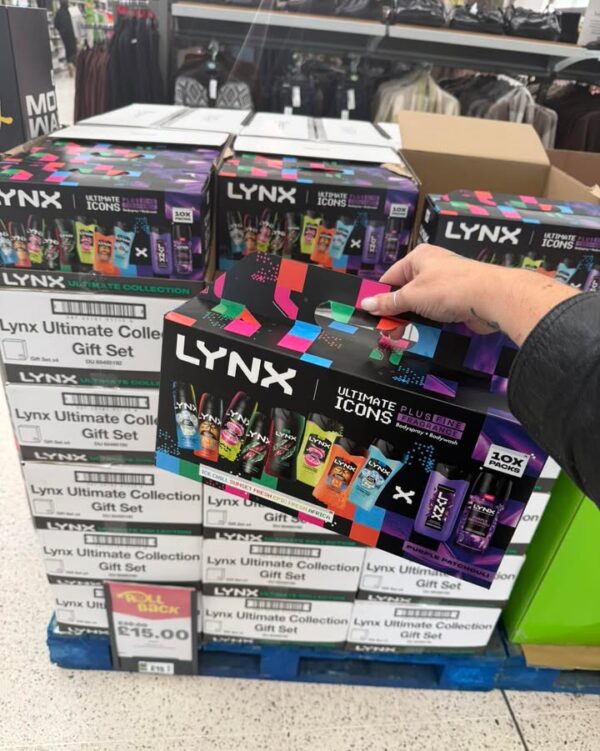 Large Lynx icons gifts sets £15 at Asda