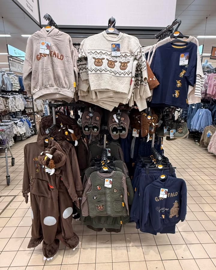 New winter Gruffalo range at Sainsbury’s 🤎